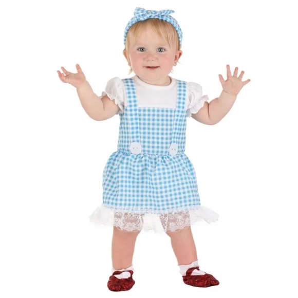 Halloween Costumes Other - NWT [Halloween Costumes) Dorothy Wizard of Oz Dress, Ruby Slippers & Headband